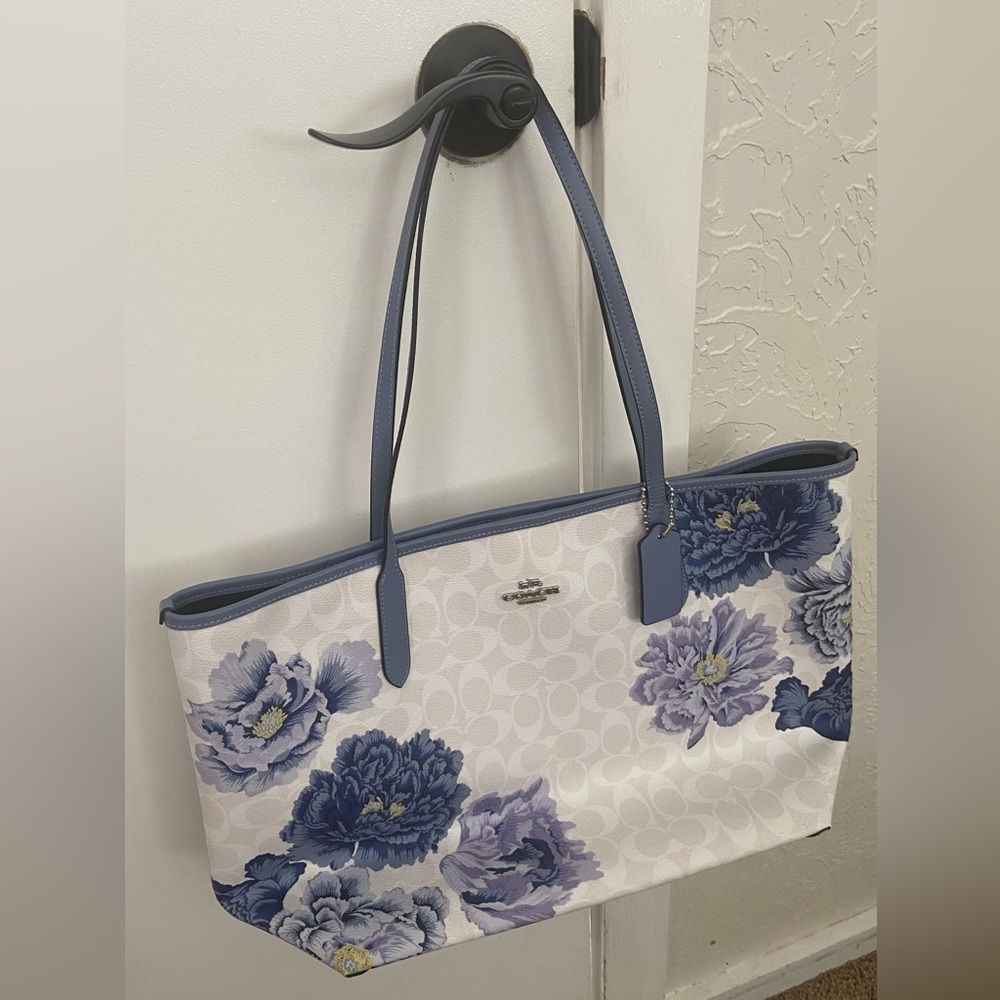 Coach Spring tote.